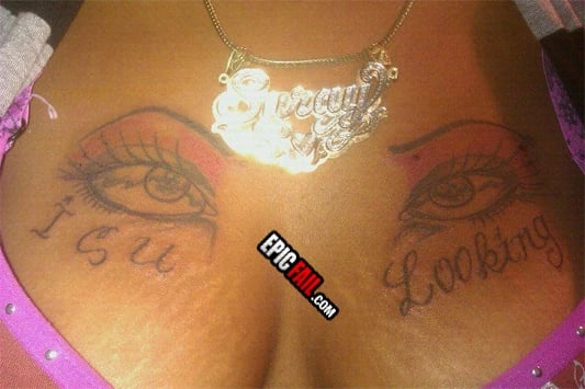 Caught on camera: epic Sexy Tattoo Fail