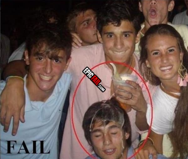 Caught on camera: alcohol Facials Are A Terrible Form Of PDA – Party FAIL